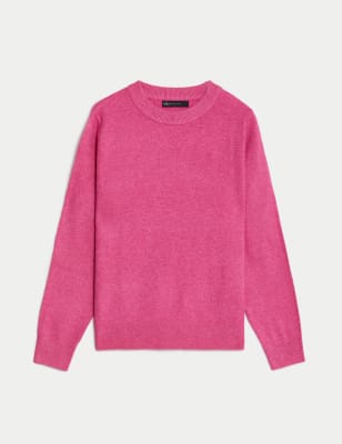 Women's Pink Jumpers | Mu0026S