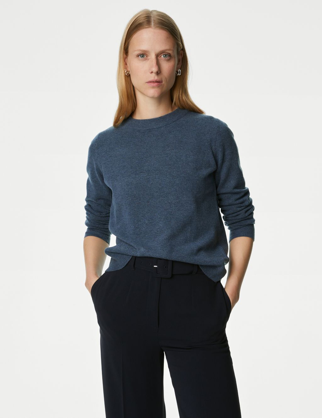 Recycled Blend Crew Neck Jumper image 4
