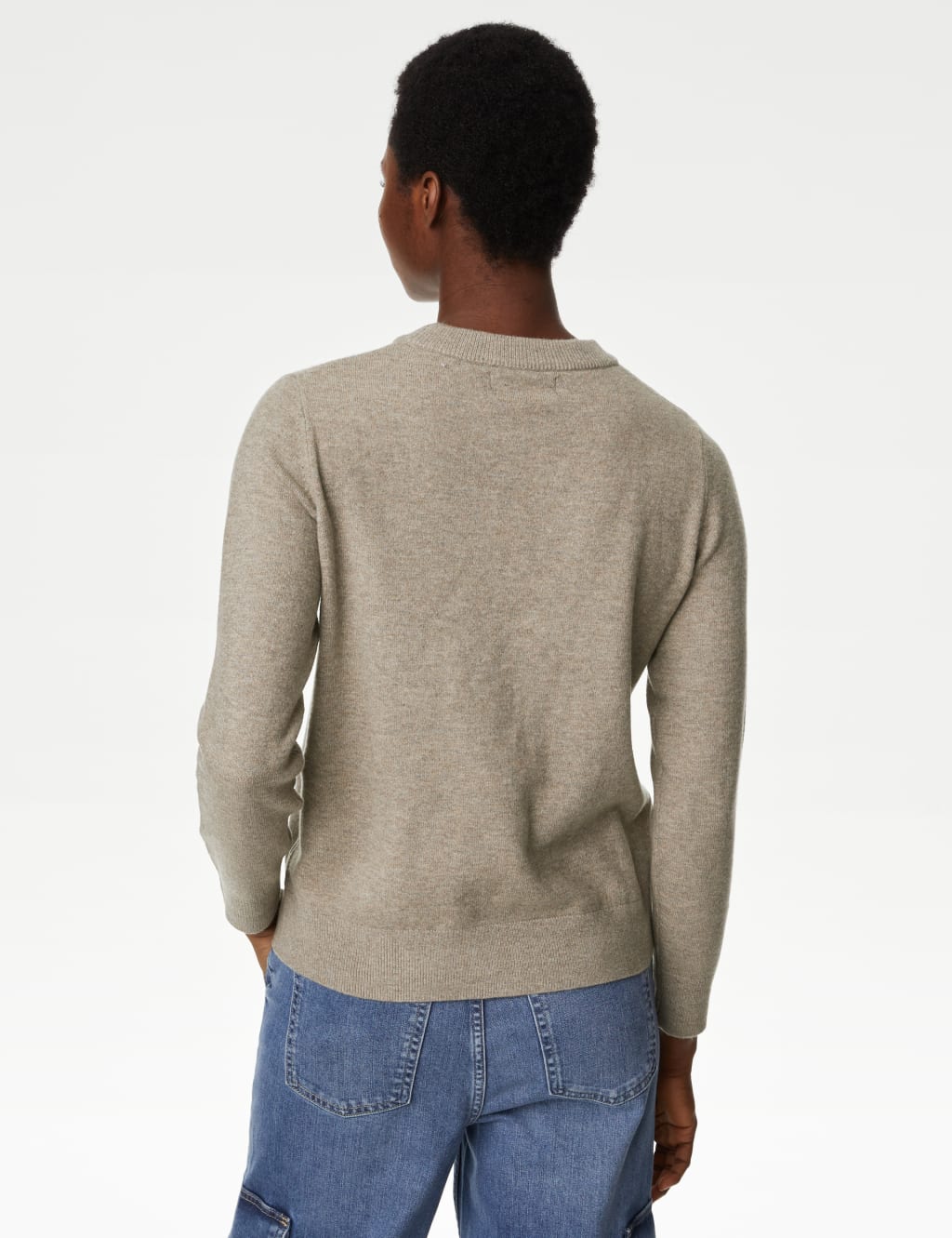 Recycled Blend Crew Neck Jumper image 5