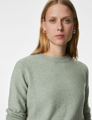 Recycled Blend Crew Neck Jumper