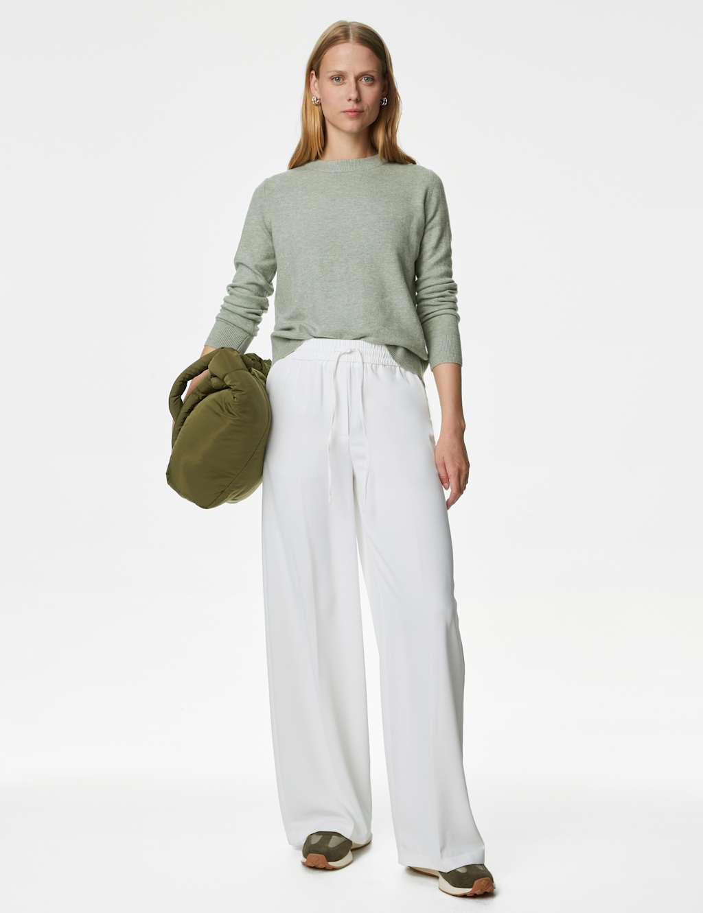 Recycled Blend Crew Neck Jumper image 4