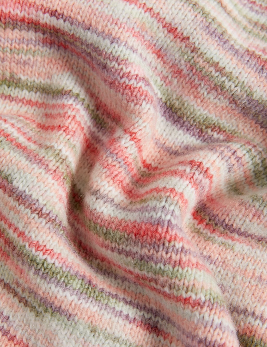 Space Dyed Roll Neck Jumper image 6