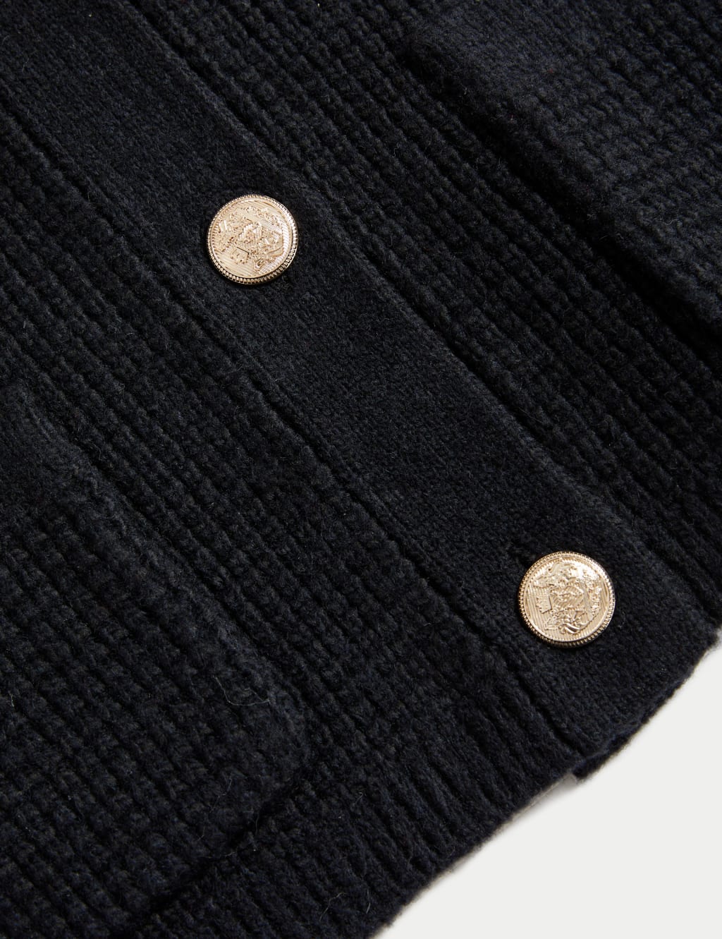 Recycled Blend Textured Button Front Cardigan image 6