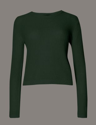 Pure Cotton Chunky Knit Jumper | Autograph | M&S