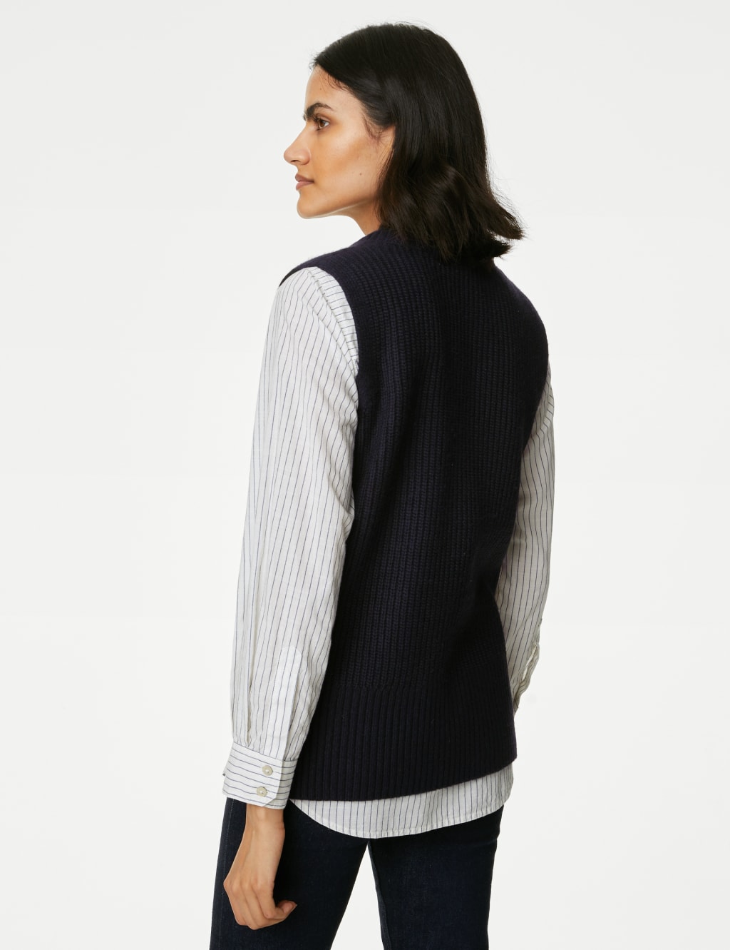 Women's Navy Jumpers | Mu0026S