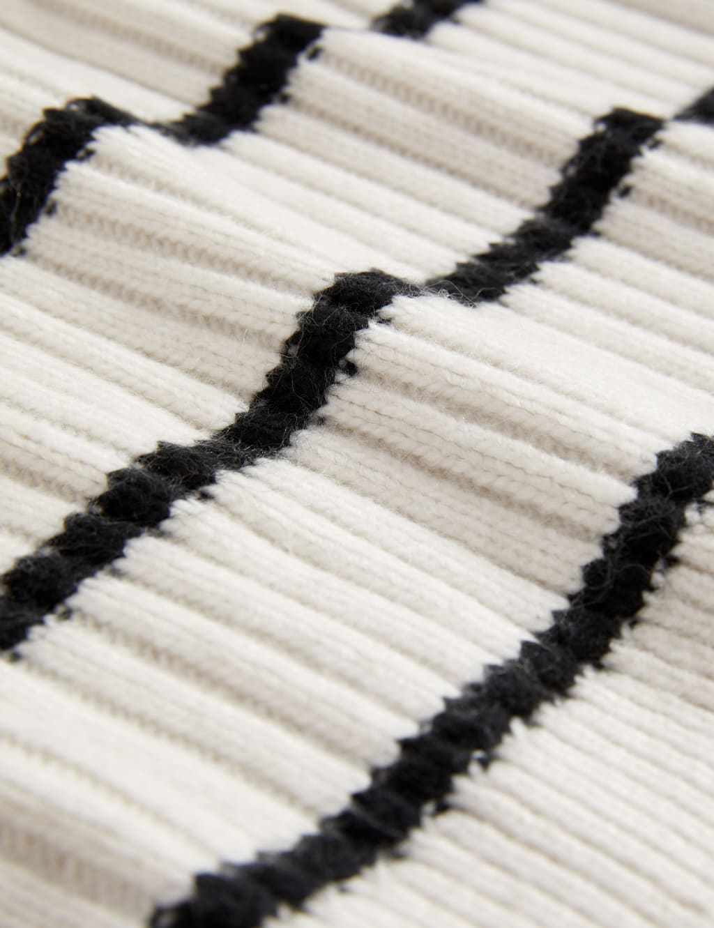 Ribbed Striped Knitted Jumper image 6