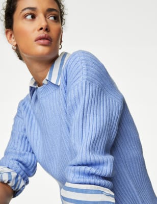 Marks and spencer crew neck outlet jumper