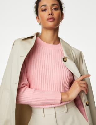 Pale pink hot sale jumper m&s