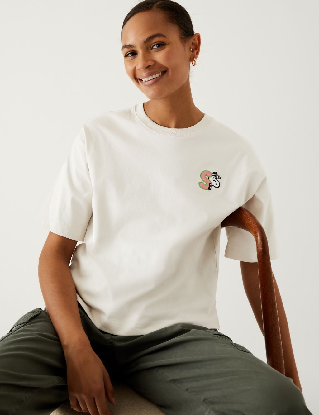 Pure Cotton Snoopy™ T-Shirt image 3