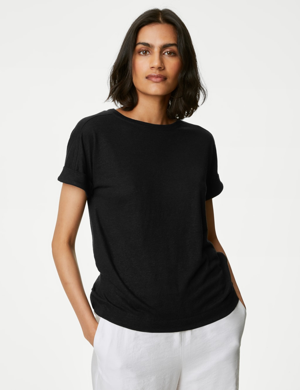 Linen Rich Top image 3