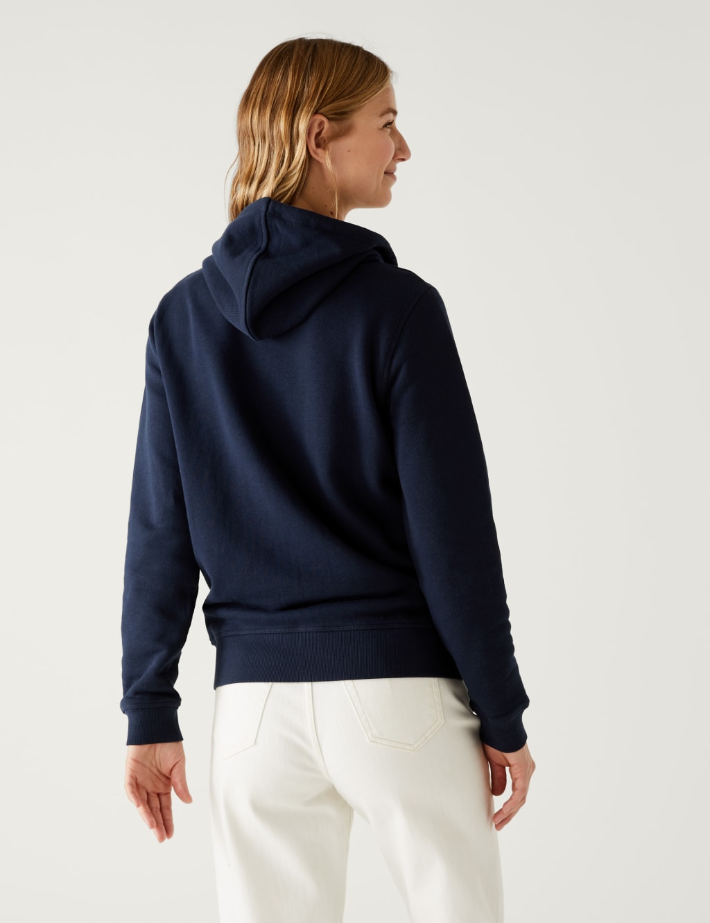 Women's Navy Hoodies | Mu0026S