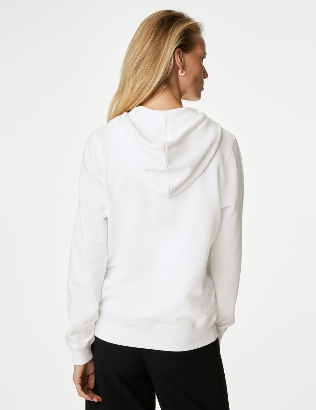 Pure Cotton Zip Up Hoodie image 4