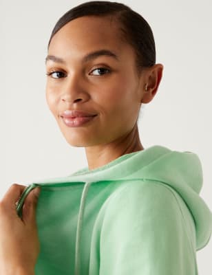 Pure Cotton Zip Up Hoodie