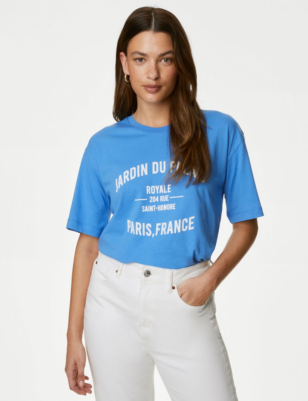 Pure Cotton Slogan T-Shirt image 4