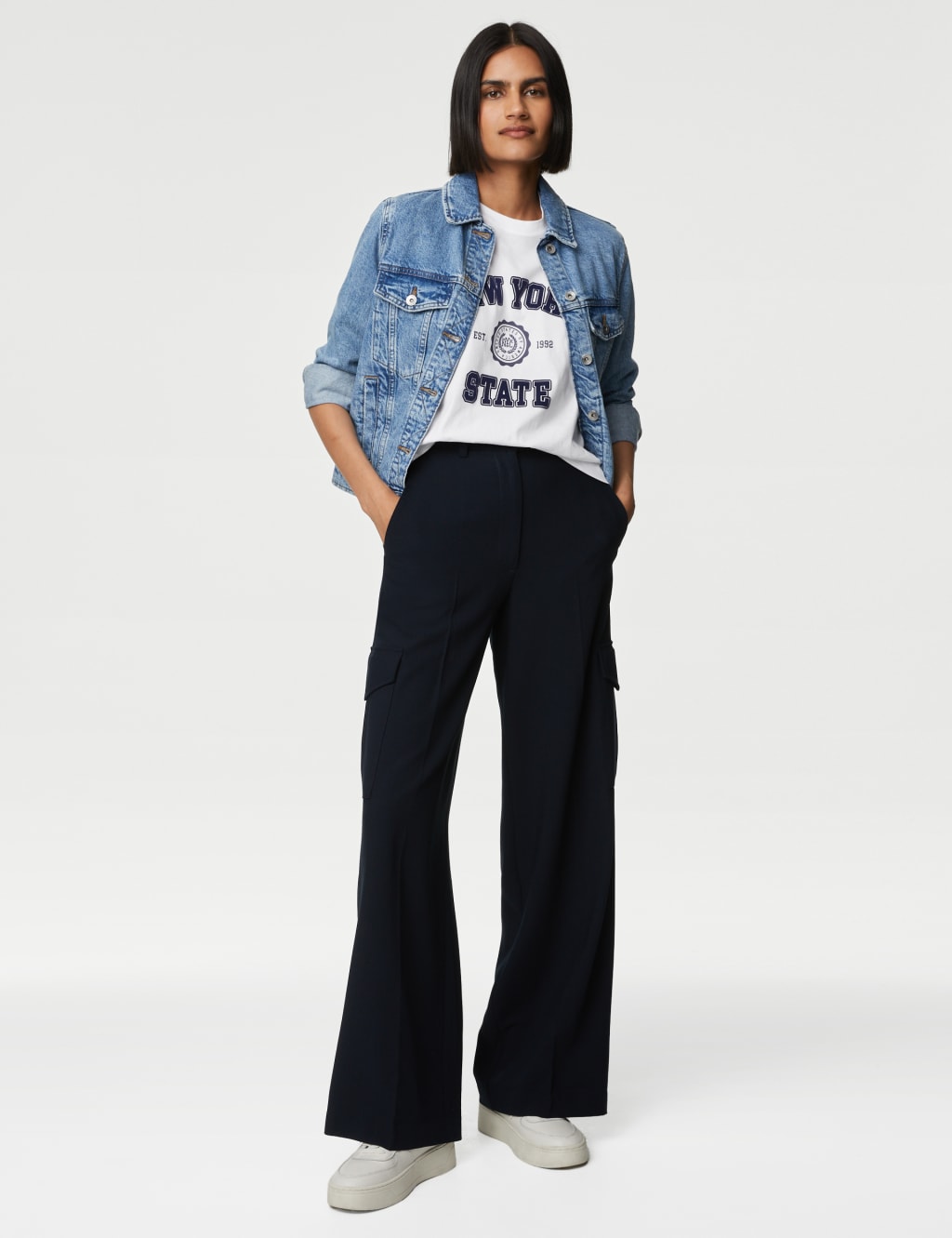Pure Cotton Slogan T-Shirt image 3