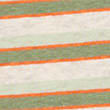 Linen Rich Striped V-Neck T-Shirt - multi
