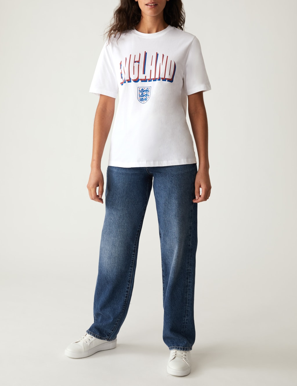 Women's Pure Cotton England T-Shirt image 3