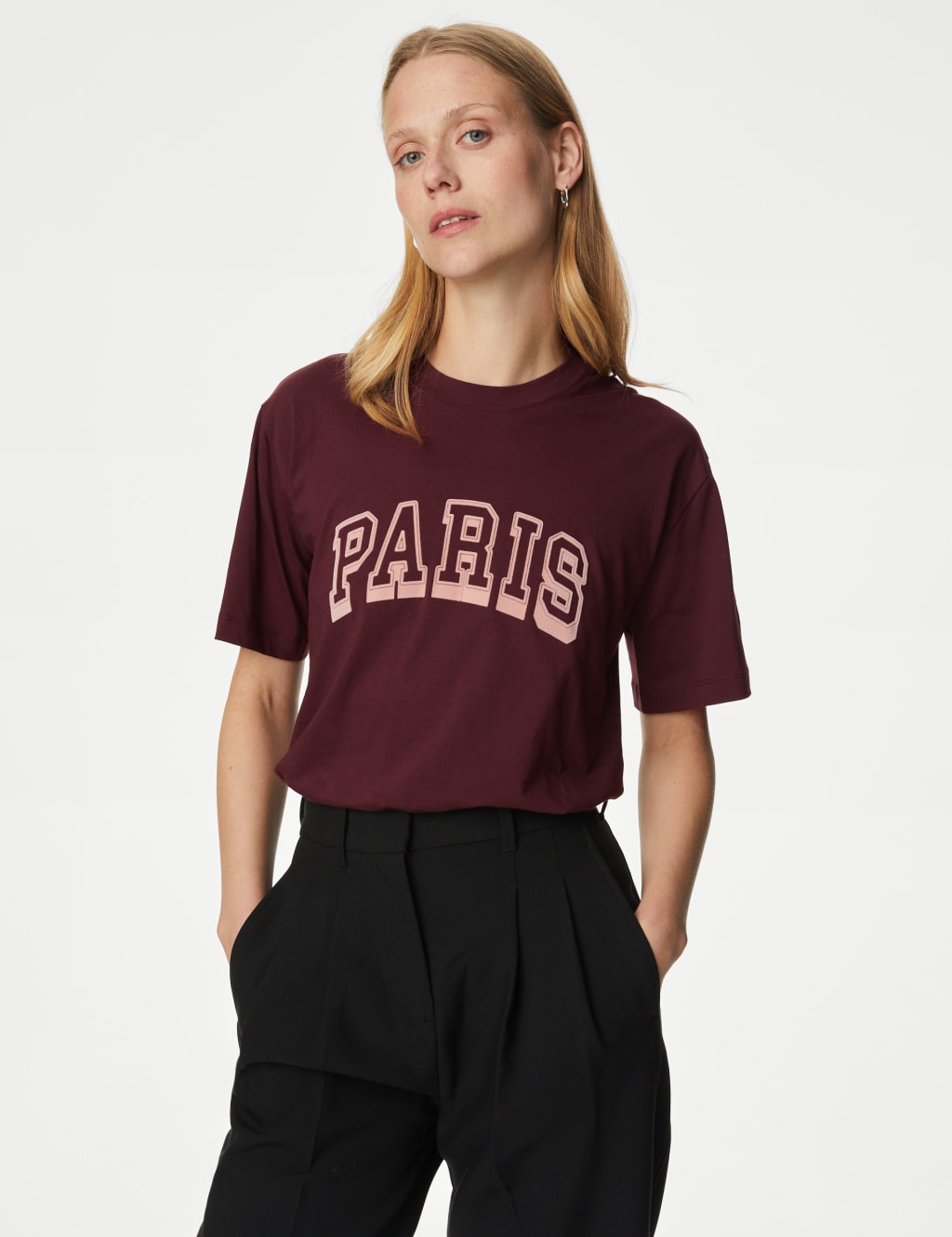 Pure Cotton Slogan T-Shirt image 3