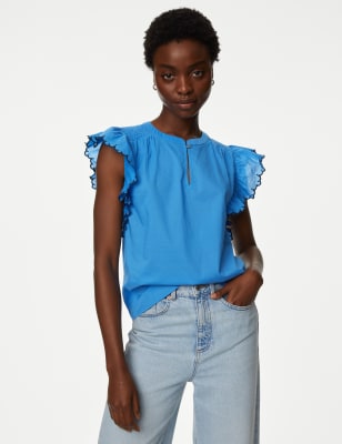 frill arm top