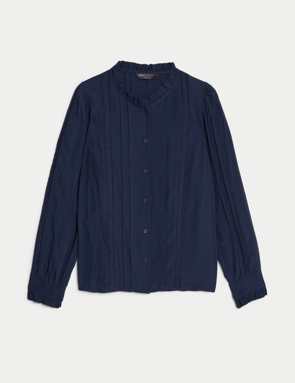 Broderie Frill Detail Blouse image 2