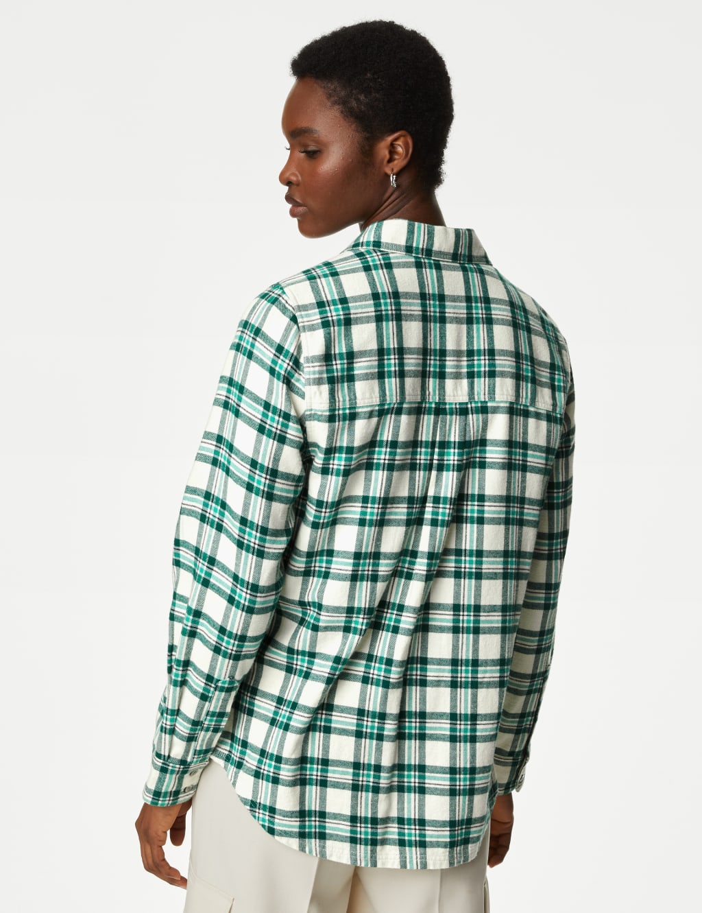 Pure Cotton Checked Shirt image 5