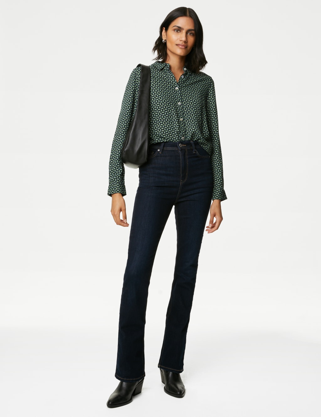 Printed Collared Shirt image 1