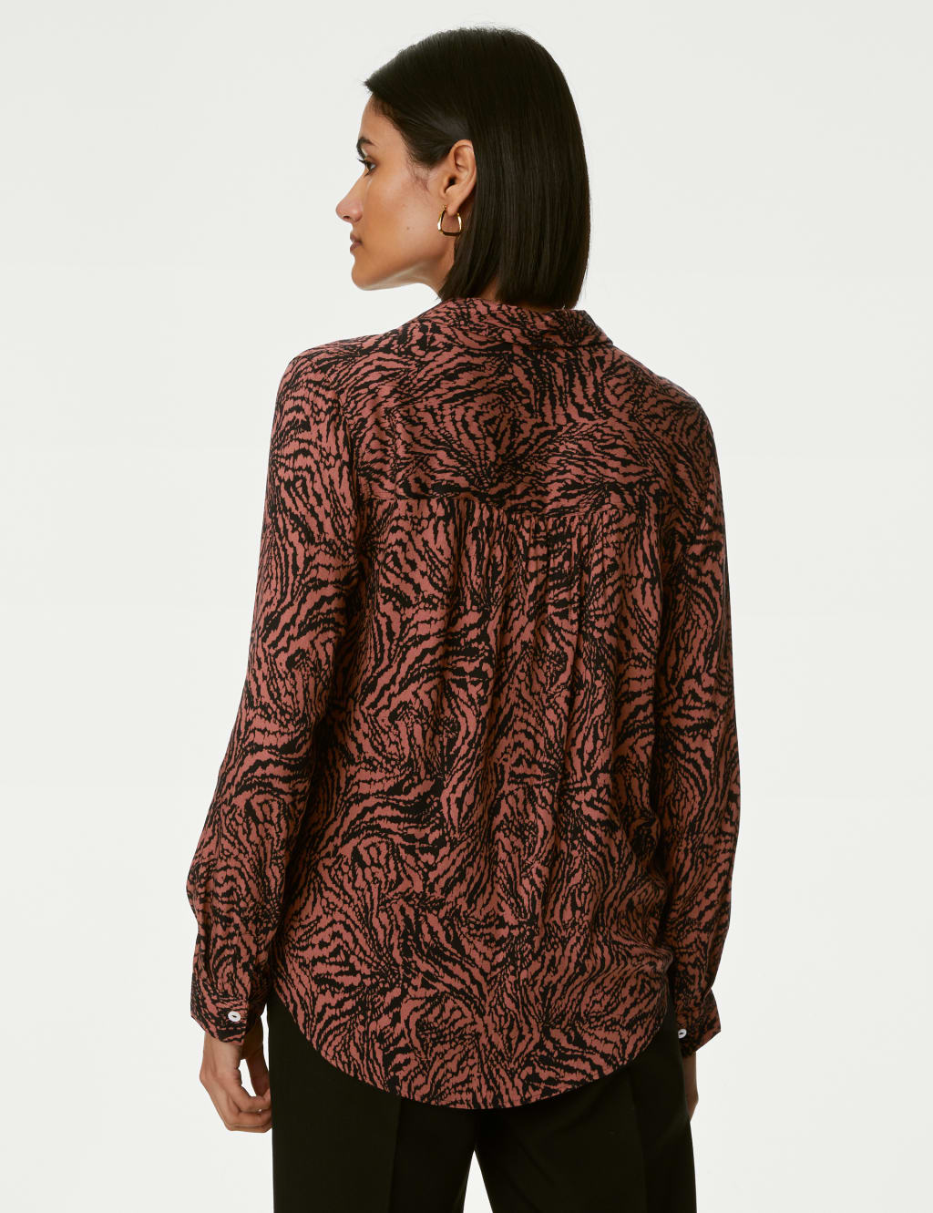 Printed Collared Shirt image 5
