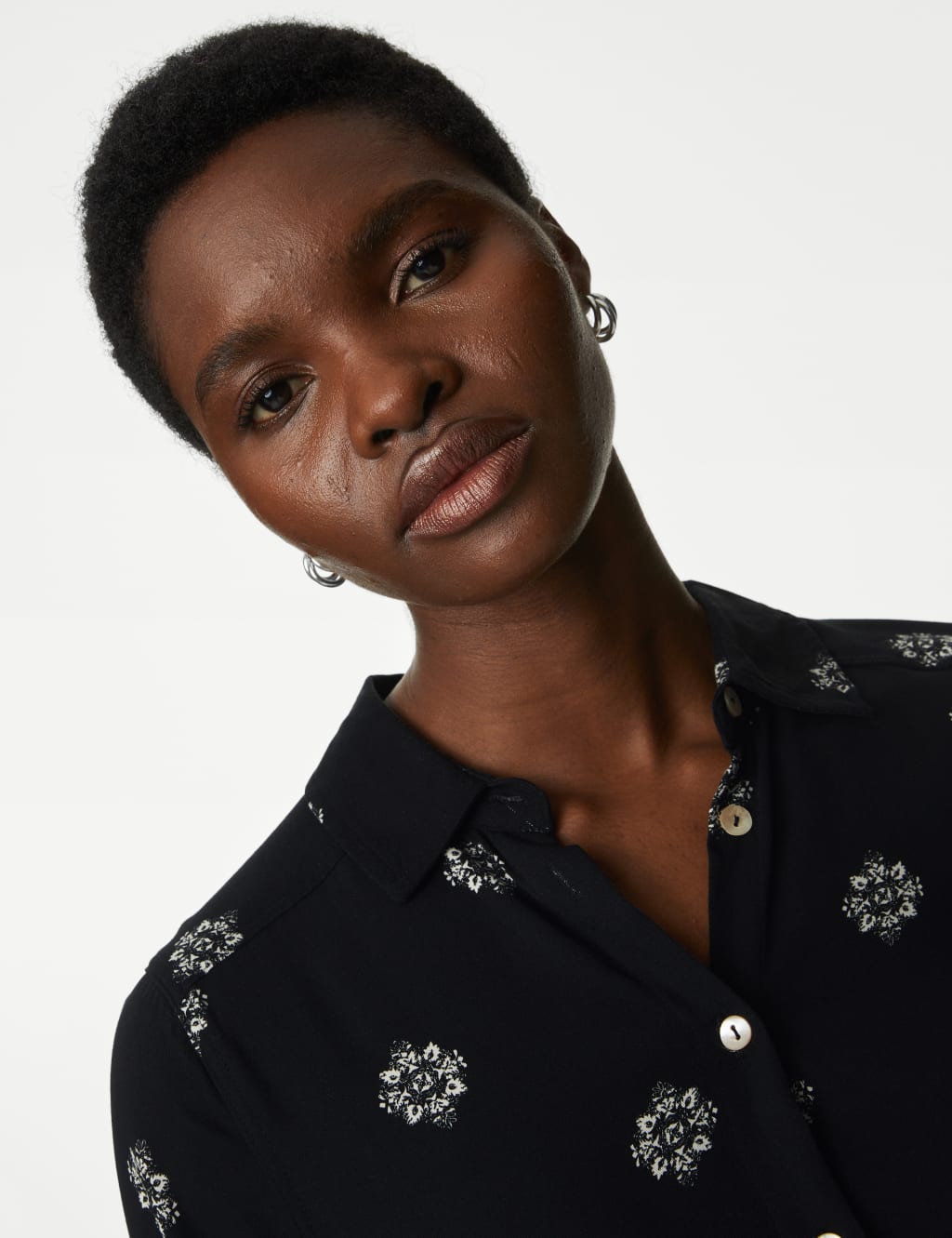 Printed Collared Shirt image 4