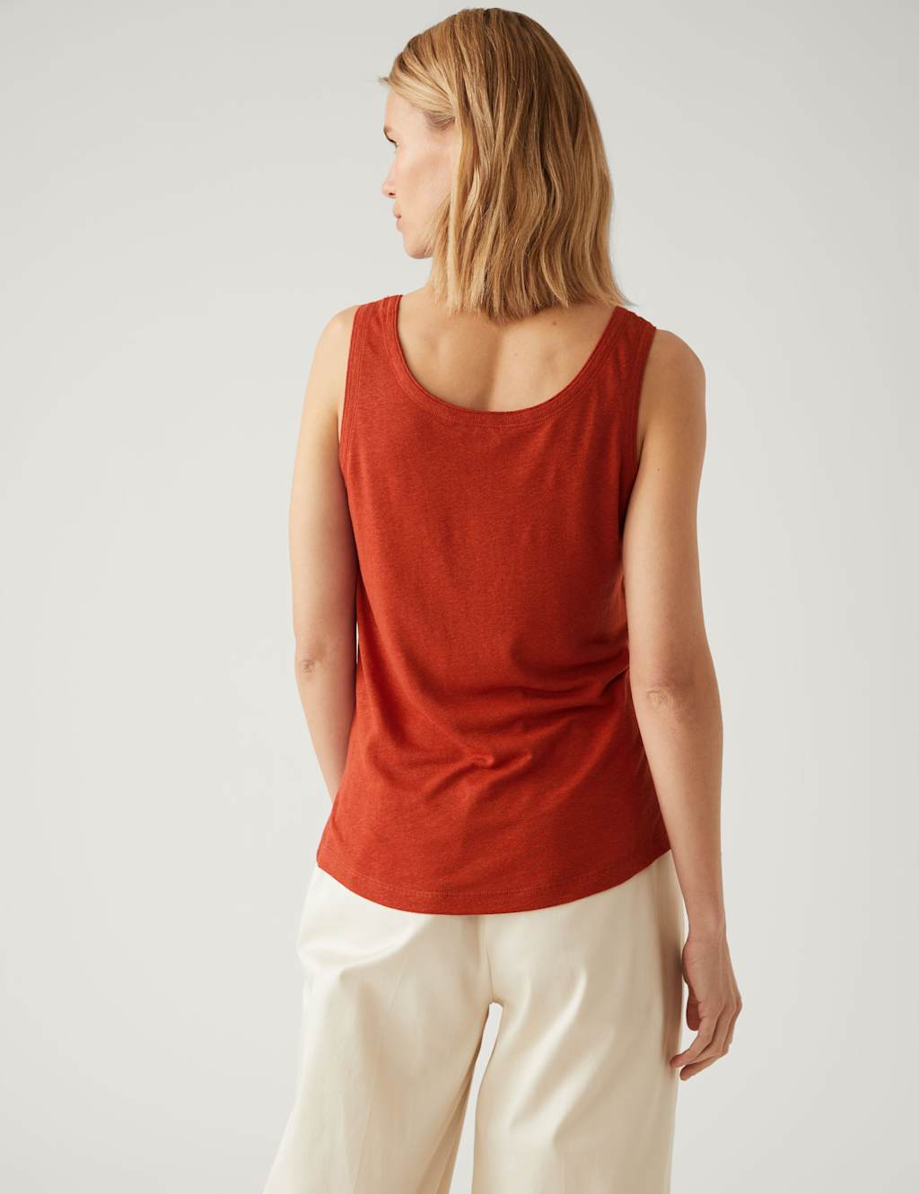 Linen Rich Vest image 4