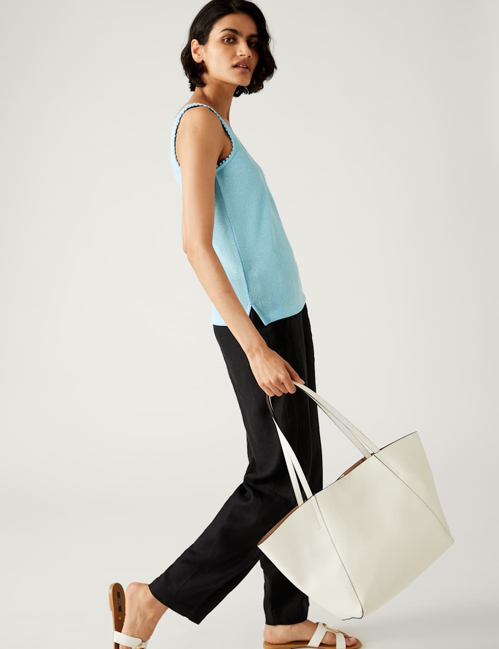 Textured Vest Top image 2