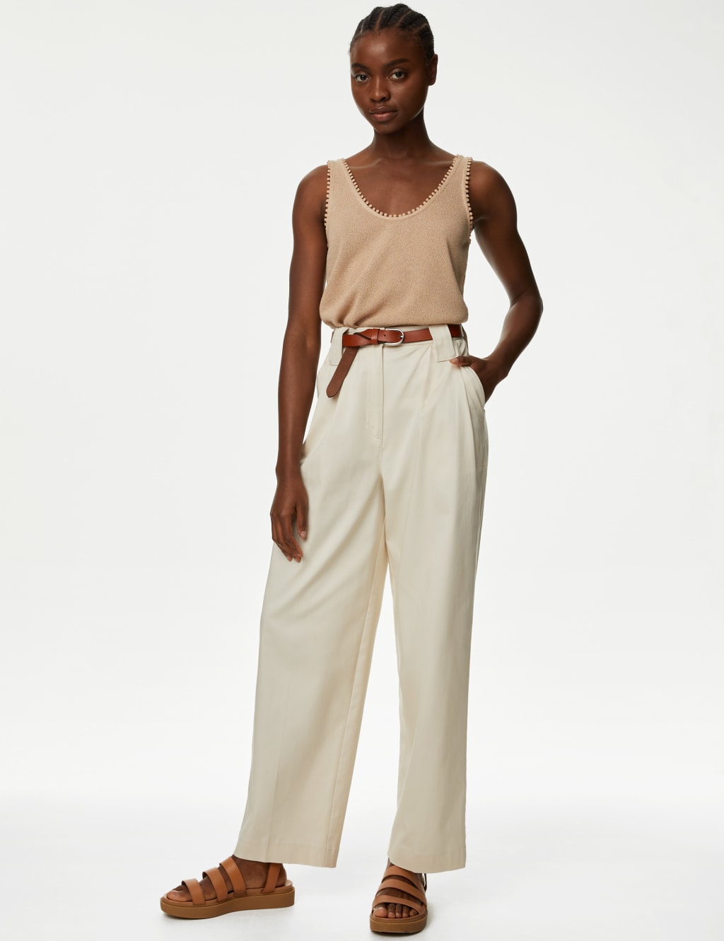 Textured Vest Top image 5