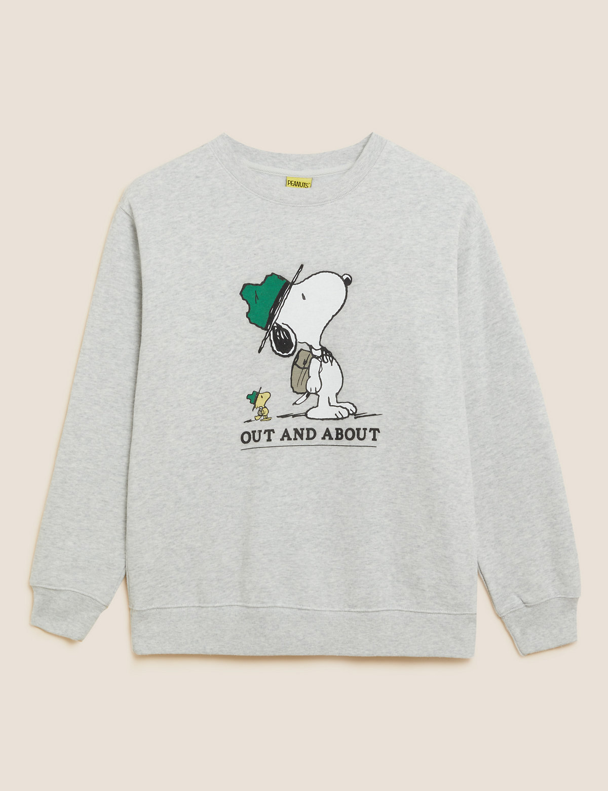 Cotton Rich Snoopy™ Long Sleeve Sweatshirt
