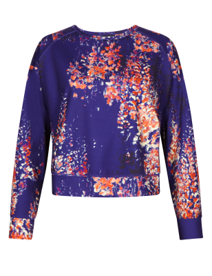 floral sweatshirt uk