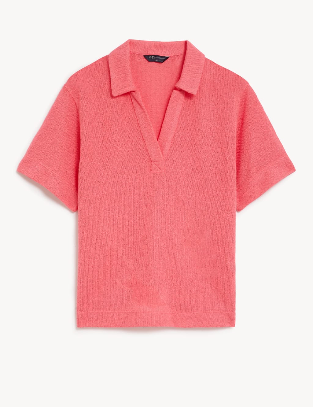 Textured Collared Top image 2