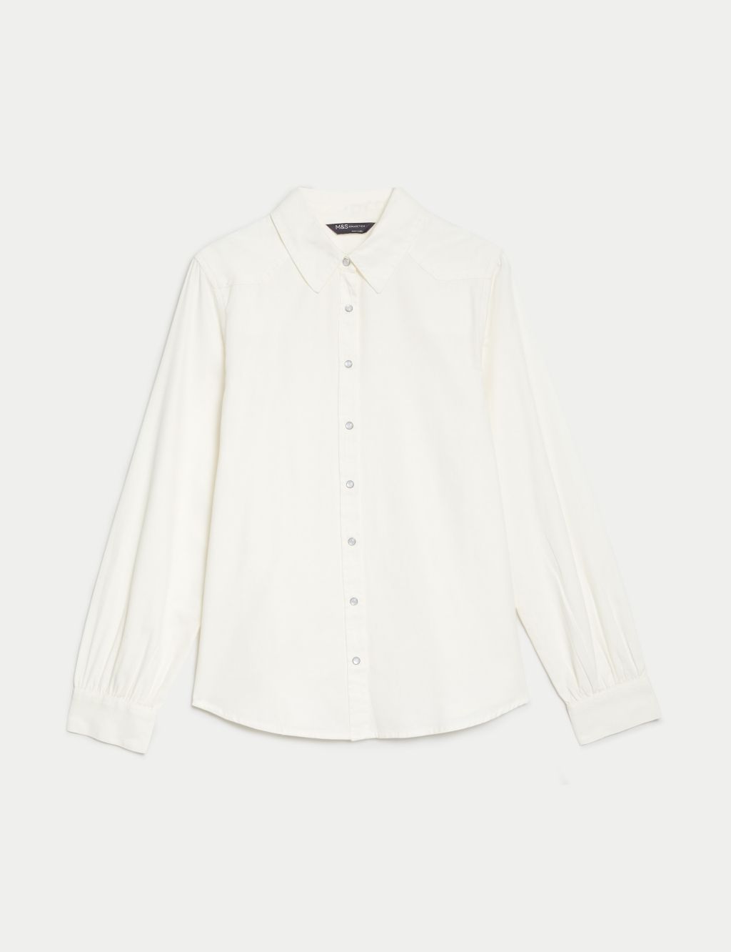 Pure Cotton Collared Shirt image 2