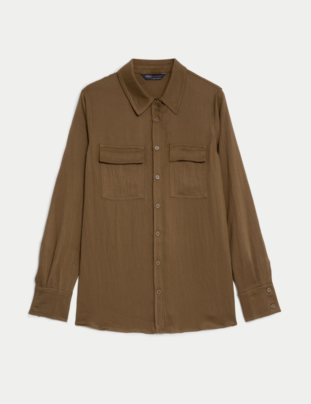 Lyocell™ Rich Collared Shirt image 2