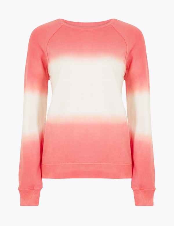 Women's Floral Print Sweatshirt Tops Jumper Sweatshirt Sweater Pullover Hoody US