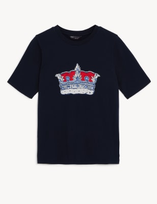 Pure Cotton Coronation T-Shirt