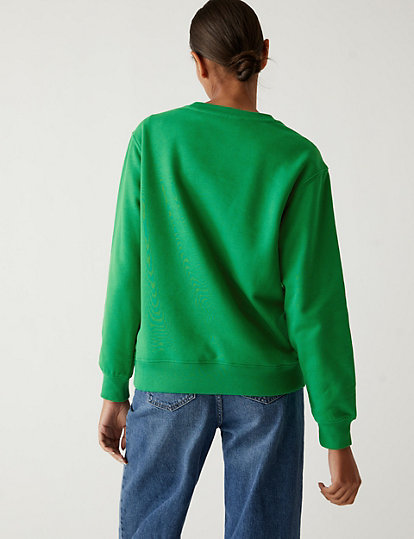 Cotton Rich Sweatshirt