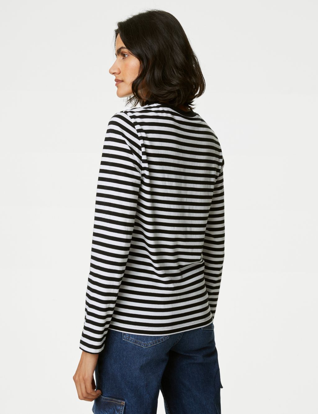 Pure Cotton Striped Everyday Fit Top image 6
