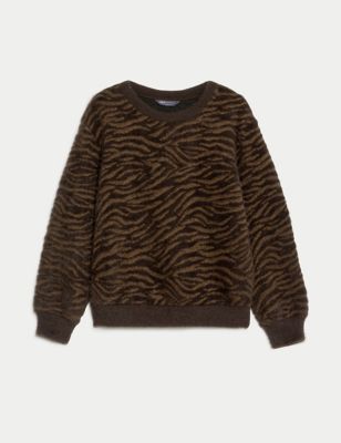 Animal Print Cosy Sweatshirt
