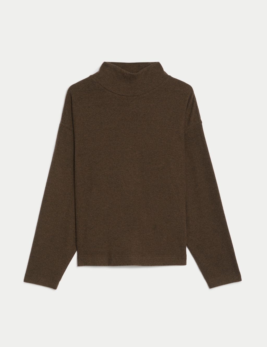 Funnel Neck Cosy Long Sleeve Top image 2