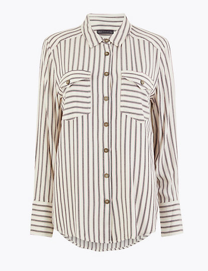 Striped Relaxed Fit Shirt