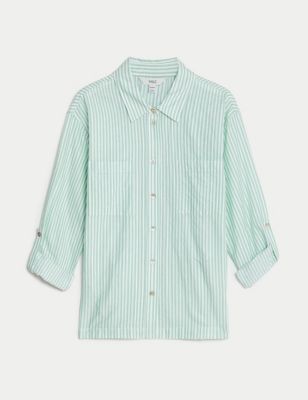 Women's Striped Shirts & Blouses