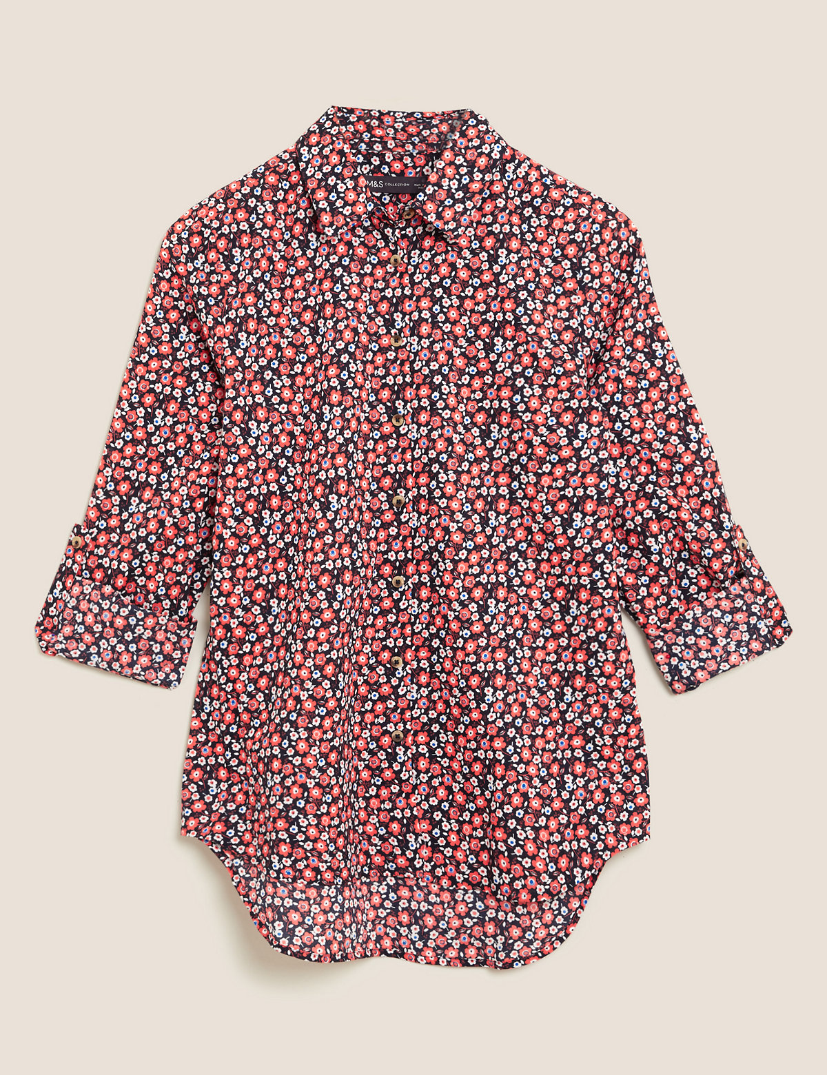 Relaxed Ditsy Floral Shirt