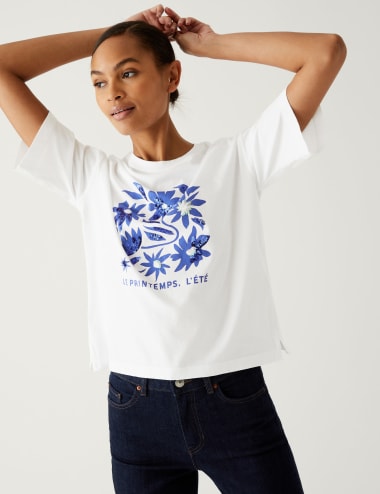 Tops à motif