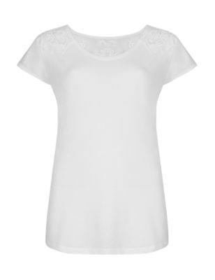 V-Neck Regular Fit Short Sleeve T-Shirt | M&S Collection | M&S