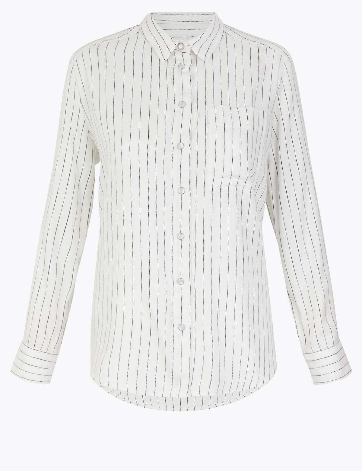 Striped Cosy Relaxed Fit Shirt