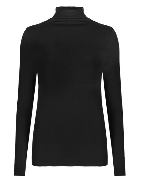 Turtle Neck Top | M&S Collection | M&S