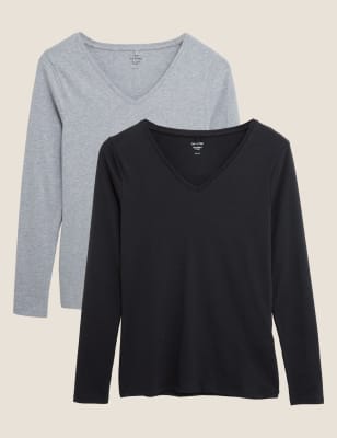 marks and spencer black evening tops